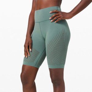Lululemon Reveal Digi Rain High Rise Biker Shorts